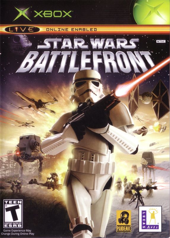 Star Wars Battlefront box art for Xbox